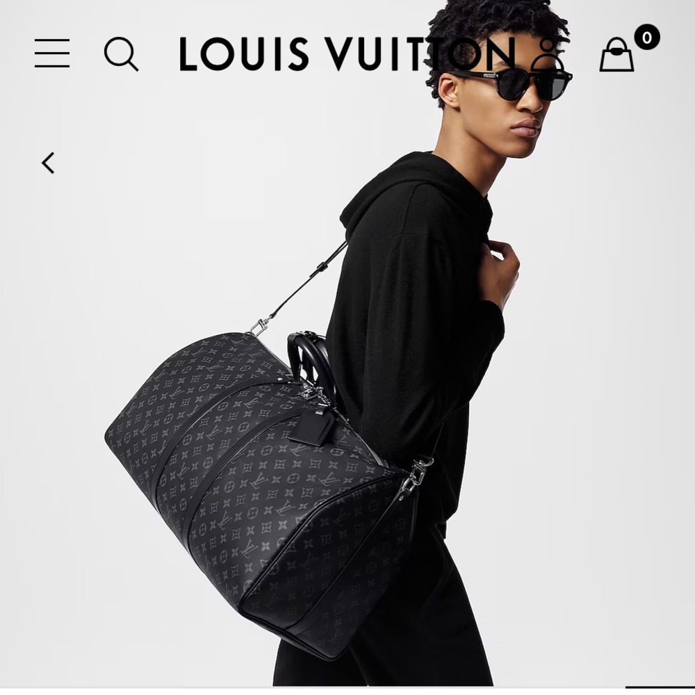 Keepall Bandoulière 55 -Louie Vuitton duffel bag